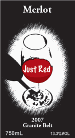2007 Just Red Merlot